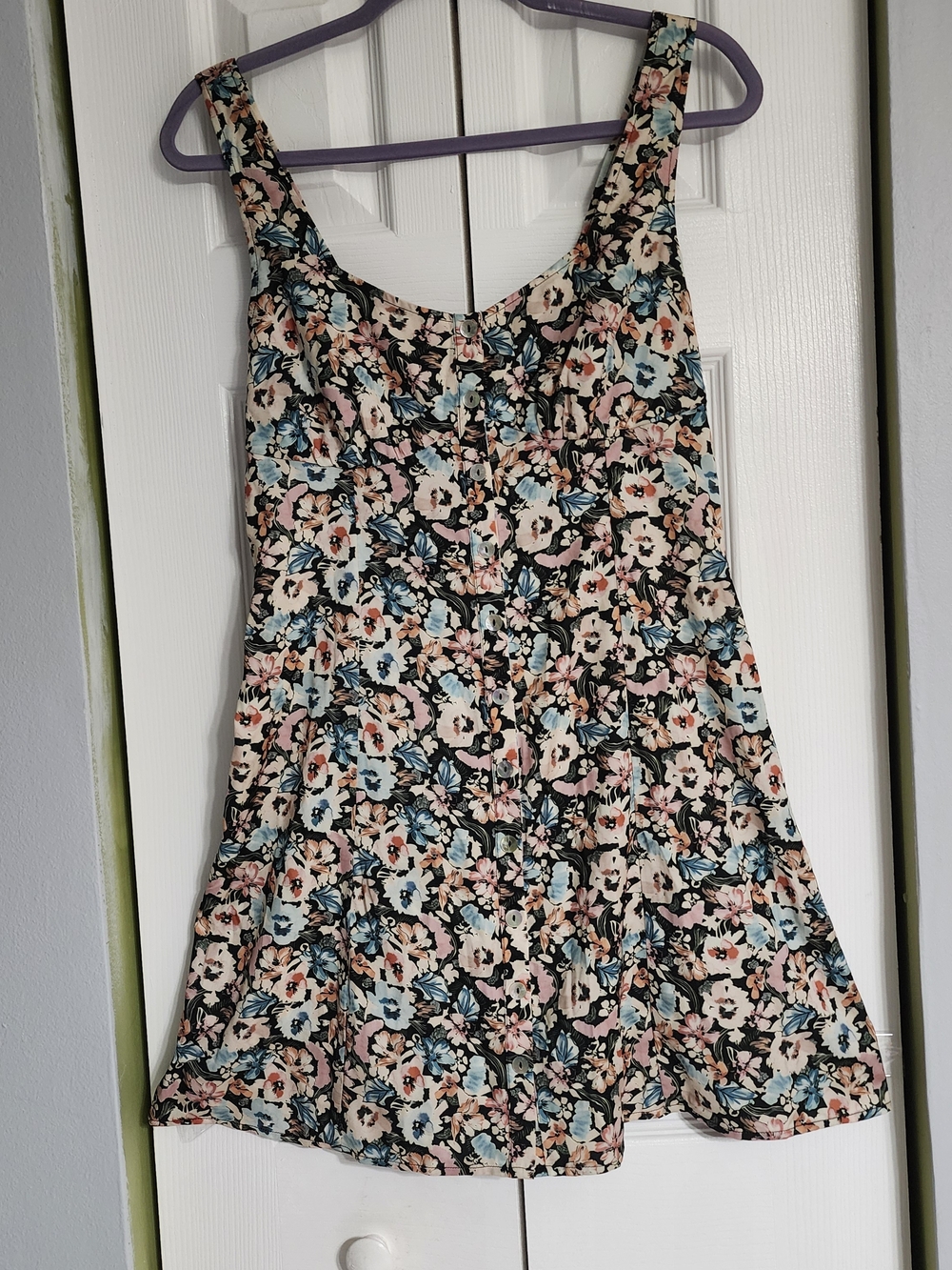 saltwater LUXE Floral Mini Dress in Black, Cream, Blue, Pink Boho Festival